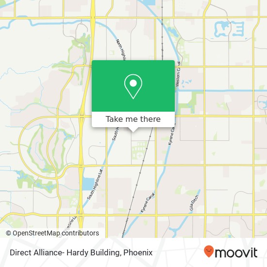 Direct Alliance- Hardy  Building map