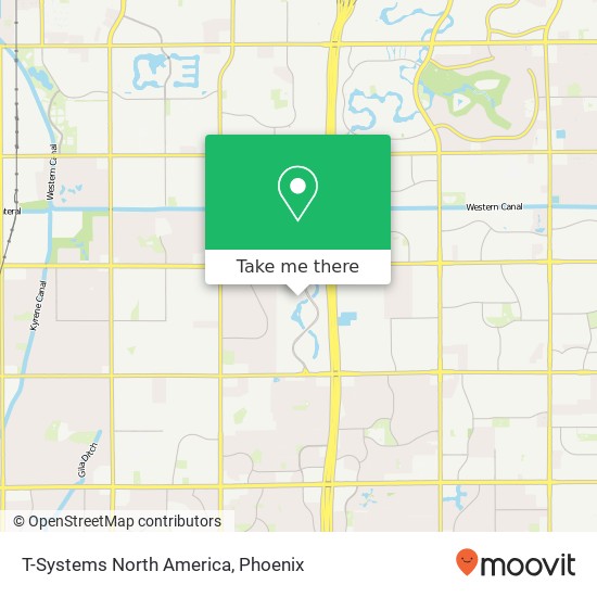 Mapa de T-Systems North America