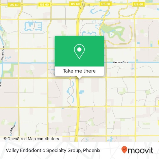 Valley Endodontic Specialty Group map