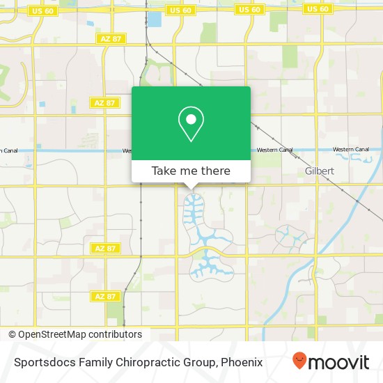 Sportsdocs Family Chiropractic Group map