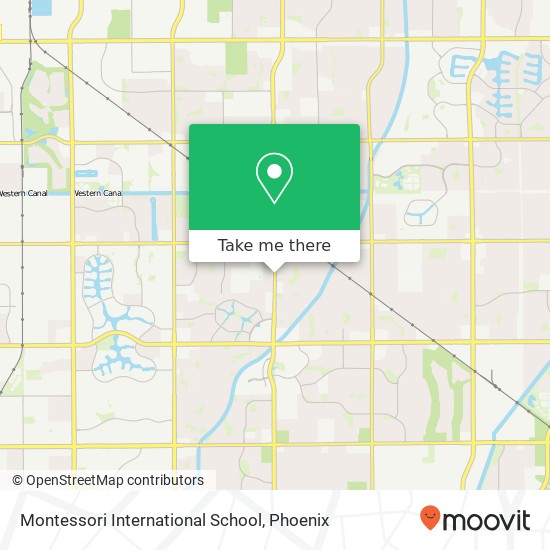 Montessori International School map