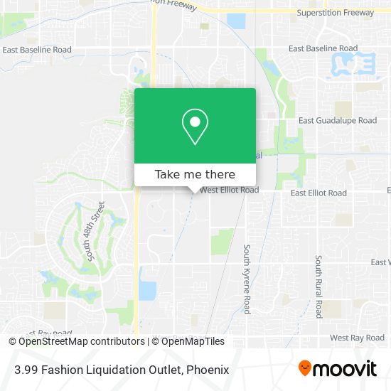 3.99 Fashion Liquidation Outlet map
