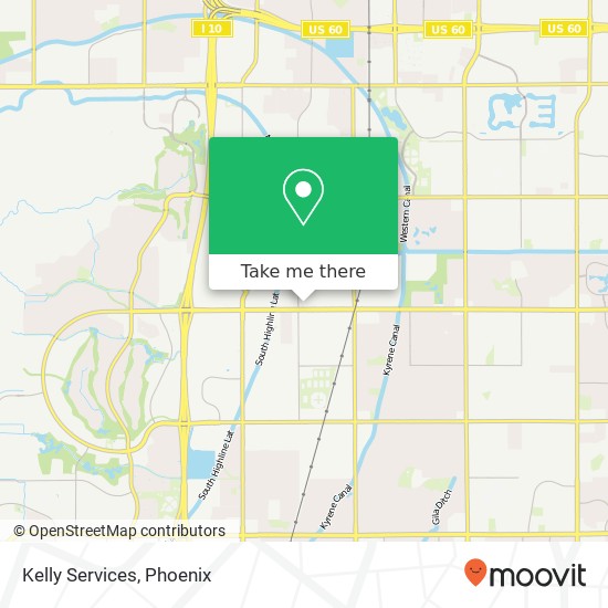 Kelly Services map