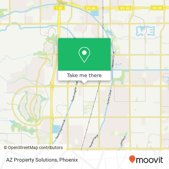 AZ Property Solutions map