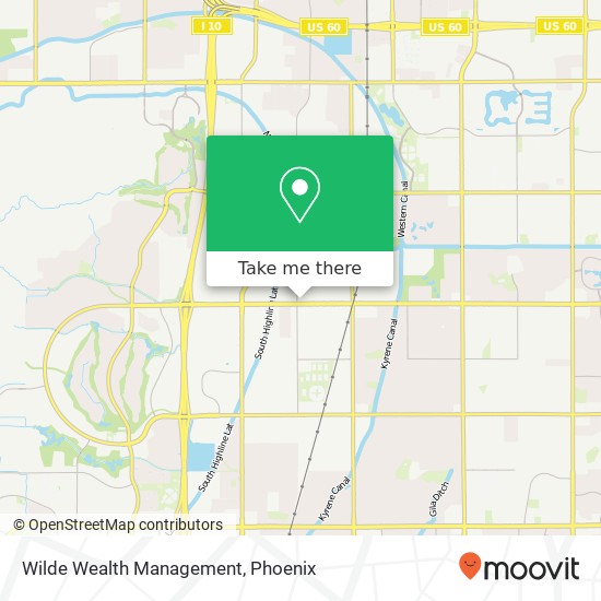 Wilde Wealth Management map