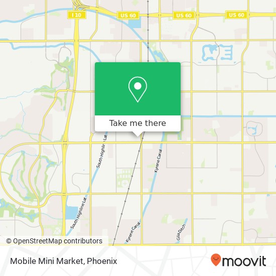 Mobile Mini Market map