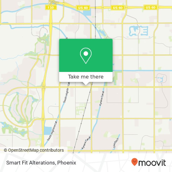Smart Fit Alterations map