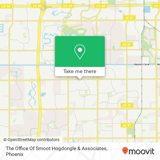 The Office Of Smoot Hogdongle & Associates map