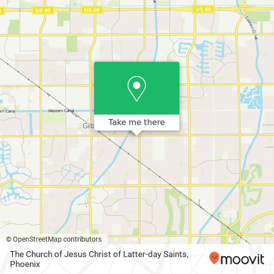 The Church of Jesus Christ of Latter-day Saints map