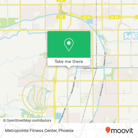 Metropointe Fitness Center map