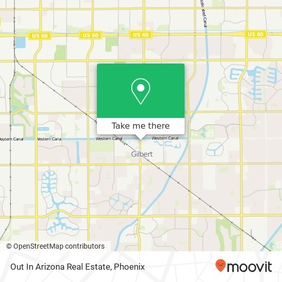 Mapa de Out In Arizona Real Estate