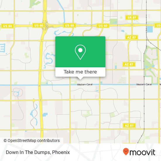 Down In The Dumps map