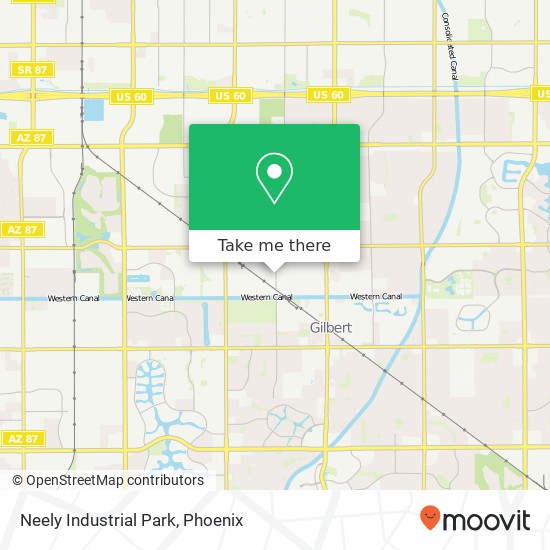 Neely Industrial Park map