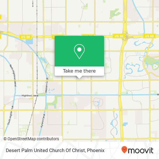 Desert Palm United Church Of Christ map