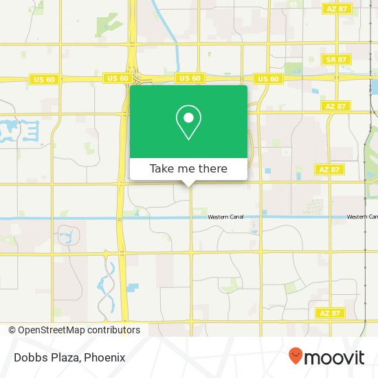 Dobbs Plaza map