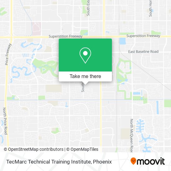 TecMarc Technical Training Institute map