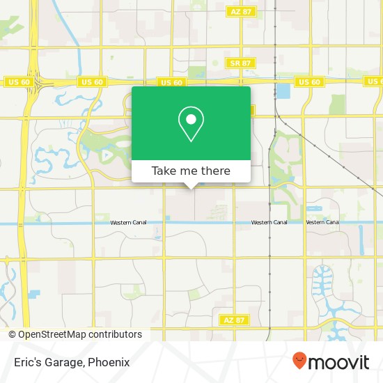 Eric's Garage map