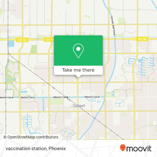 vaccination station map