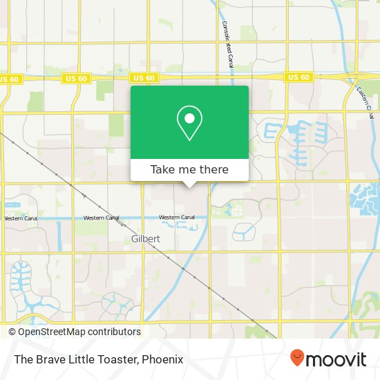 Mapa de The Brave Little Toaster