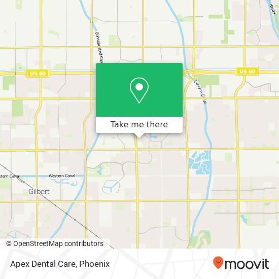 Apex Dental Care map