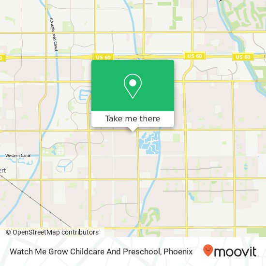 Mapa de Watch Me Grow Childcare And Preschool