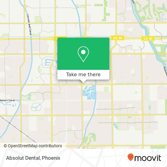 Mapa de Absolut Dental