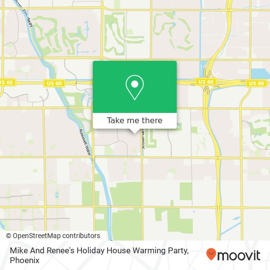 Mike And Renee's Holiday House Warming Party map