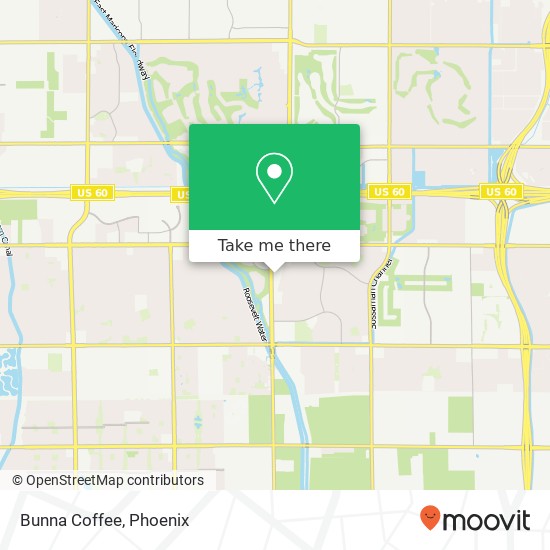 Bunna Coffee map