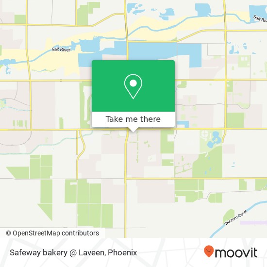 Safeway bakery @ Laveen map