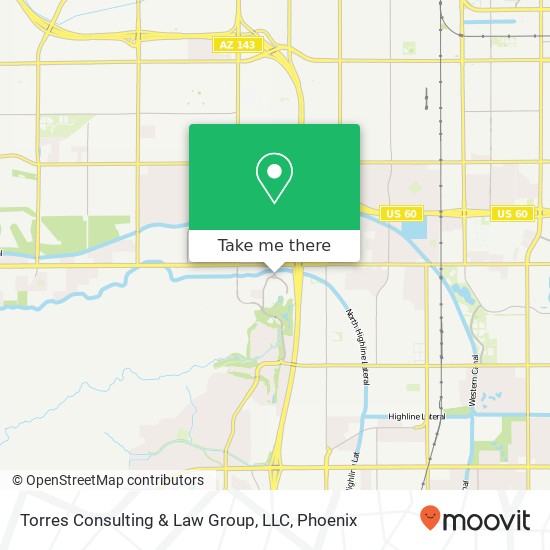 Mapa de Torres Consulting & Law Group, LLC
