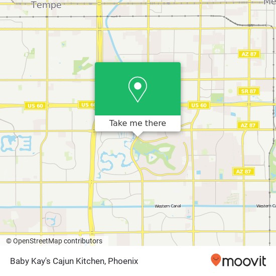 Mapa de Baby Kay's Cajun Kitchen