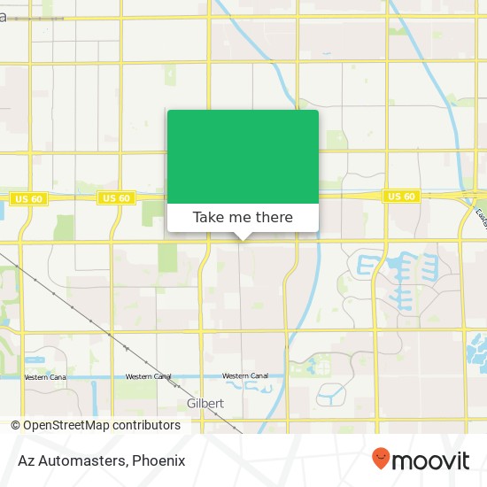 Az Automasters map