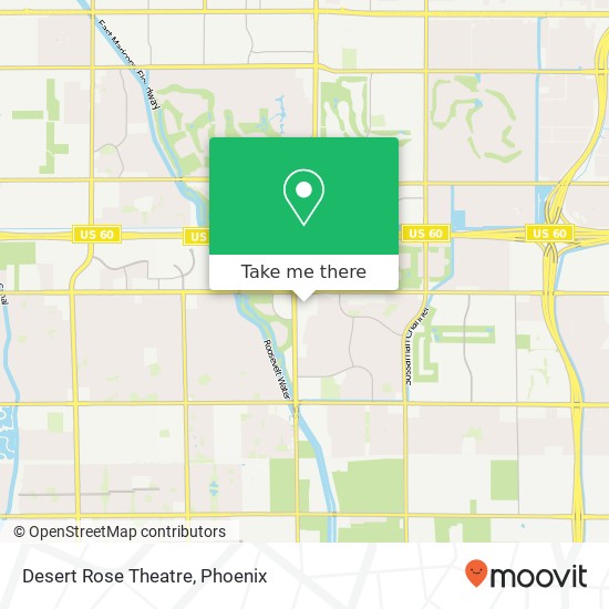 Desert Rose Theatre map