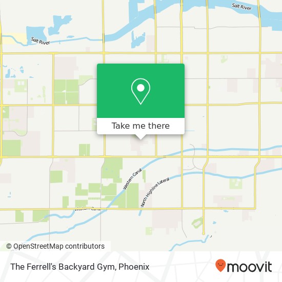 Mapa de The Ferrell's Backyard Gym