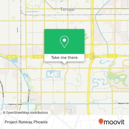 Project Runway map