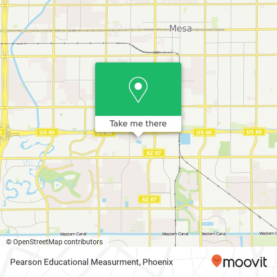 Pearson Educational Measurment map