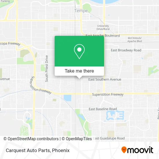 Carquest Auto Parts map