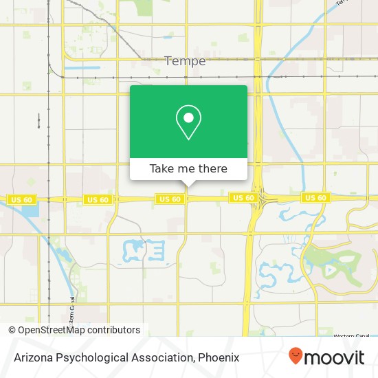 Arizona Psychological Association map