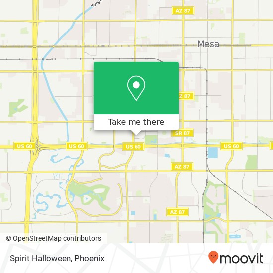 Spirit Halloween map