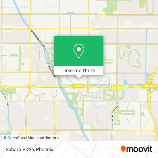 Mapa de Sabaro Pizza