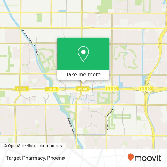 Target Pharmacy map