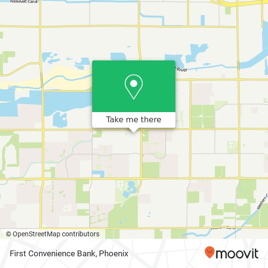 First Convenience Bank map