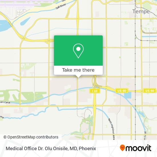 Medical Office Dr. Olu Onisile, MD map