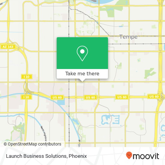 Launch Business Solutions map