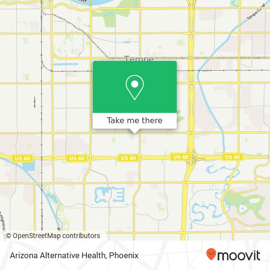 Mapa de Arizona Alternative Health