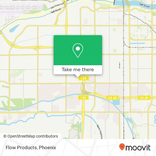 Flow Products map