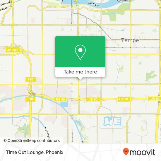 Time Out Lounge map