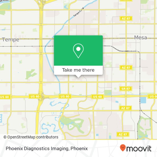 Phoenix Diagnostics Imaging map