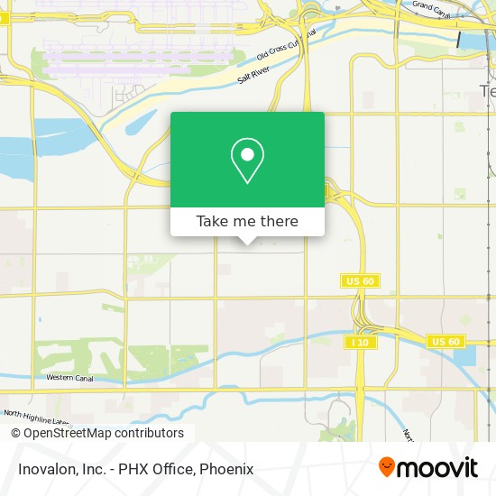 Inovalon, Inc. - PHX Office map