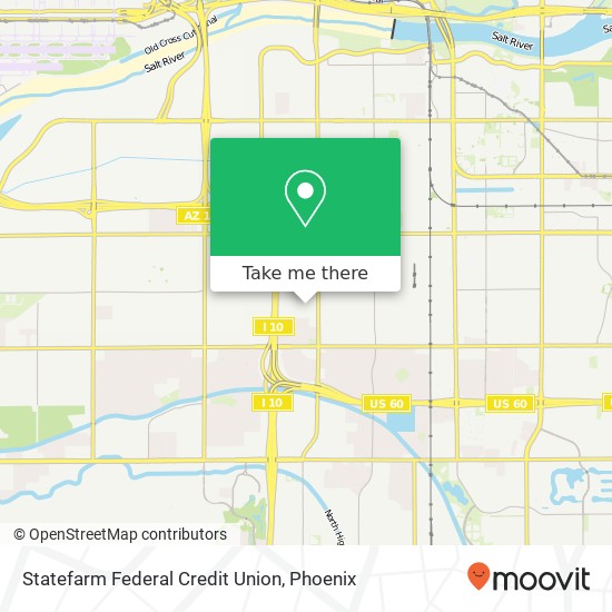 Statefarm Federal Credit Union map